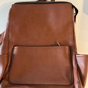 Brown backpack